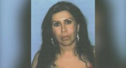 Libby Adame, a Riverside County woman convicted of second-degree murder for administering a fatal silicone butt injection to actress Cindyana Santangelo. (KTLA)