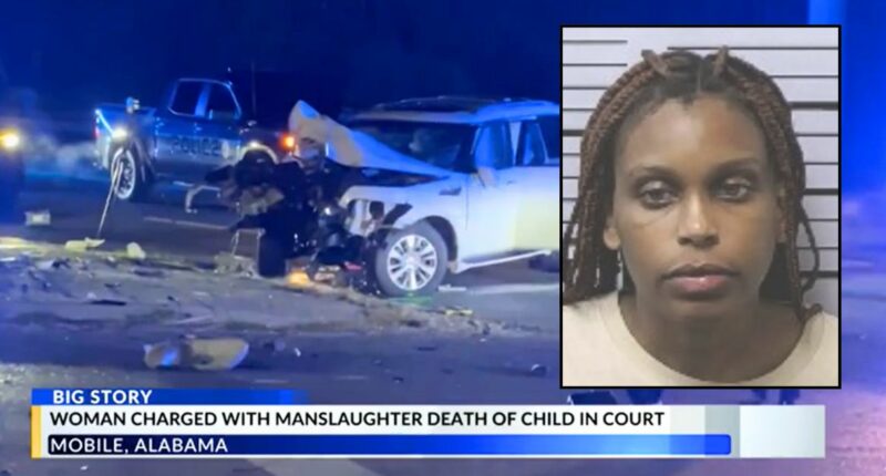 Woman learns that son died in crash she allegedly caused