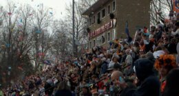 "We're super proud of them:" Community supports Union High School during winning playoff game