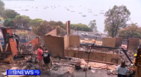 'Armageddon': Families return to devastation after Koolewong bushfire
