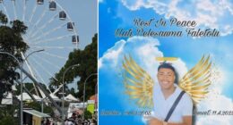 Uati "Pele" Faletolu Easter Show stabbing funeral