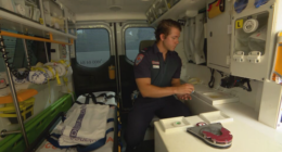 Paramedic Luke was working a shift in the lead up to Christmas when he was spat on.