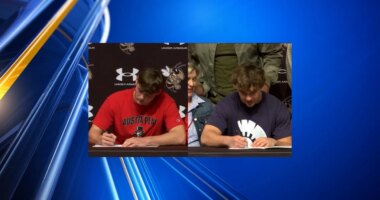 2 Wayne County football players head to next level