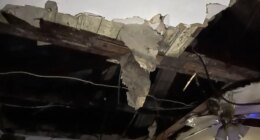 2 displaced after electrical wire malfunction