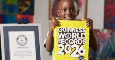 ACE LIAM: 2-YEAR-OLD GHANAIAN GUINNESS WORLD RECORD SENSATION WINS GLOBAL AWARD