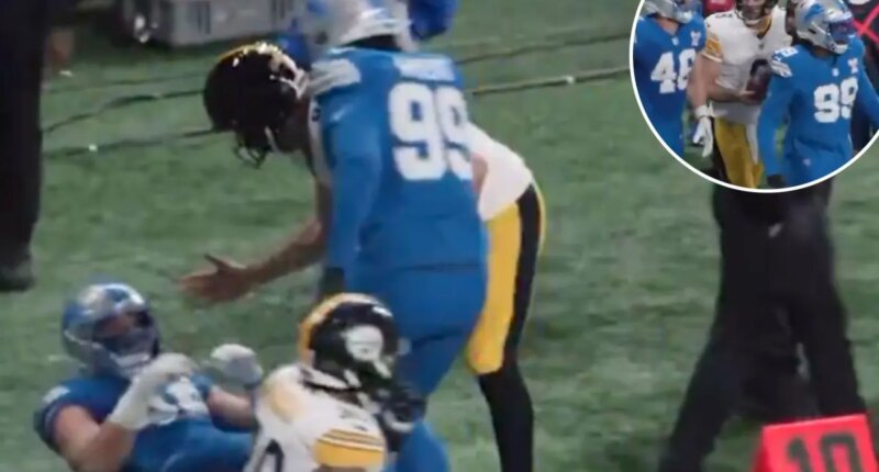 Aaron Rodgers taunts Lions defender in juicy mic'd-up moment