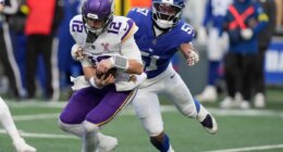 Abdul Carter's brutal penalty wipes out pick-six in Giants' loss