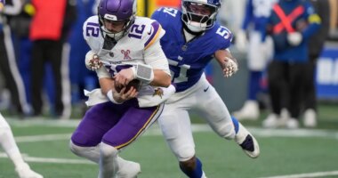 Abdul Carter's brutal penalty wipes out pick-six in Giants' loss