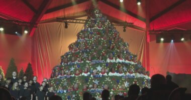 Abilene Baptist Church's 'Singing Christmas Tree' returns for its 47th year