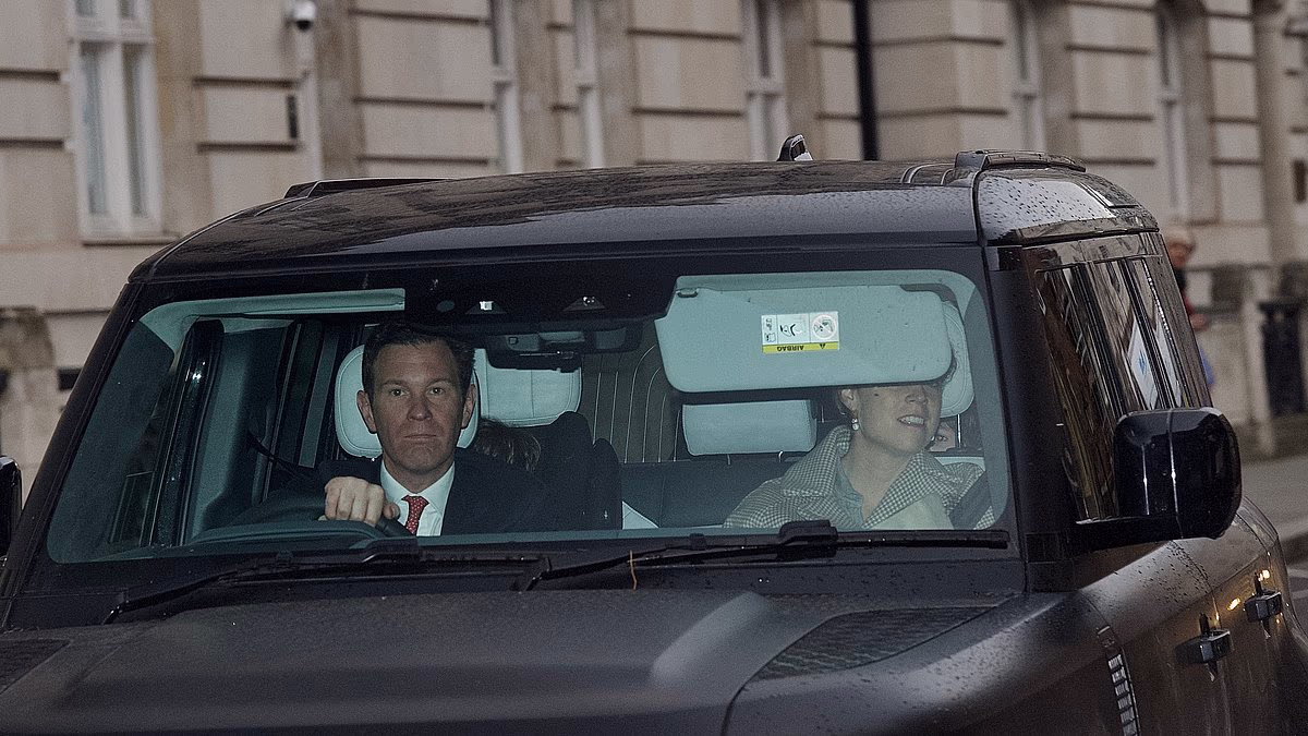 Andrew and Fergie come out of exile for palace christening