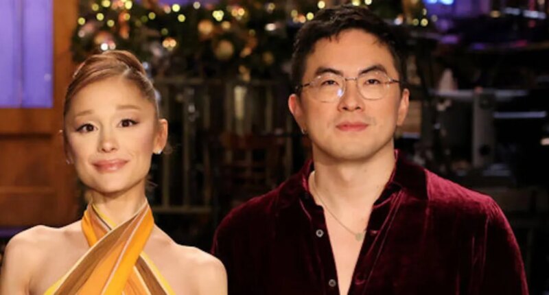Ariana Grande Reacts to ‘Beautiful Friend’ Bowen Yang's Emotional 'SNL' Exit