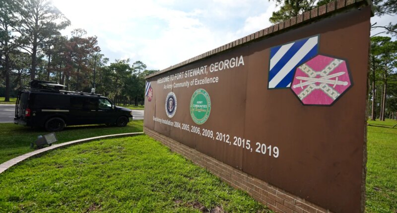 Army sergeant pleads not guilty to charges that he shot 5 people at a Georgia base