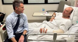 Australian immigrant who tackled gunman 'riddled with bullets,' but 'said he’d do it again,' lawyer says