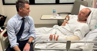 Australian immigrant who tackled gunman 'riddled with bullets,' but 'said he’d do it again,' lawyer says