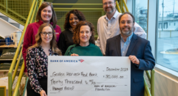 Bank of America donates $30,000 to Golden Harvest Food Bank