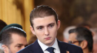 Barron Trump's Dapper Look Couldn't Distract From His Awkwardness At Christmas