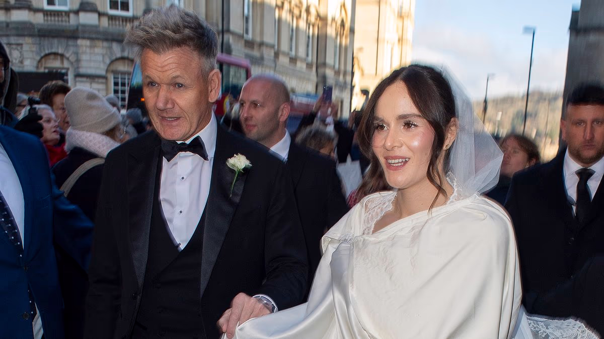 Beckhams arrives to Adam Peaty wedding to Holly Ramsay