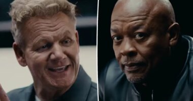Behind the scenes of Dr. Dre and Gordon Ramsay’s new commercial collab