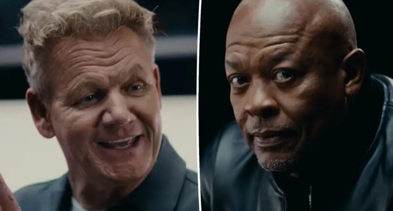 Behind the scenes of Dr. Dre and Gordon Ramsay’s new commercial collab