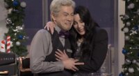 Bowen Yang gets emotional ‘SNL’ sendoff with Ariana Grande and Cher in his final episode
