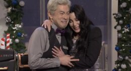 Bowen Yang gets emotional ‘SNL’ sendoff with Ariana Grande and Cher in his final episode