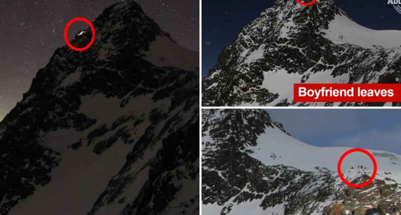 Boyfriend charged with leaving girlfriend to freeze to death on Austria’s highest mountain