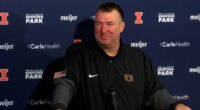 Bret Bielema has high hopes for 2026 Illini signing class