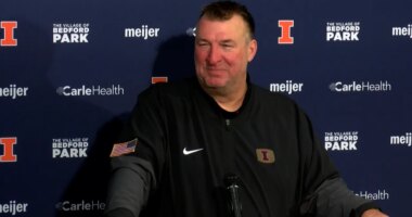 Bret Bielema has high hopes for 2026 Illini signing class