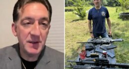 British man says he was arrested after posting photos with guns on July 4 trip to Florida