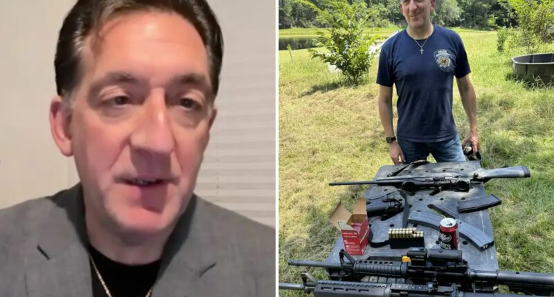 British man says he was arrested after posting photos with guns on July 4 trip to Florida