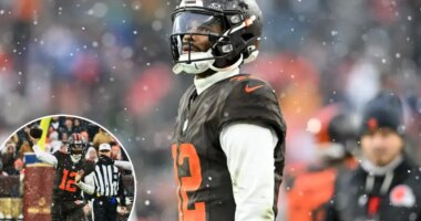 Browns stunningly don't give Shedeur Sanders chance to tie game
