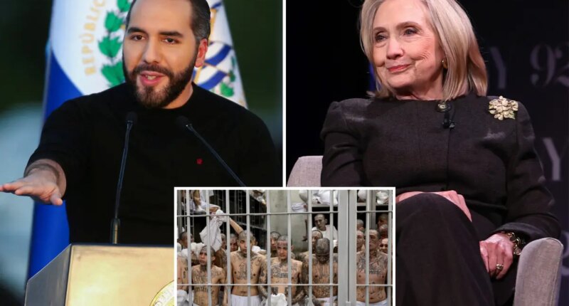 Bukele challenges Hillary Clinton to take El Salvador's entire prison population after criticism