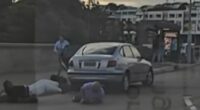 Bystanders shown fighting with accused Bondi gunmen in new footage