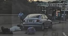 Bystanders shown fighting with accused Bondi gunmen in new footage