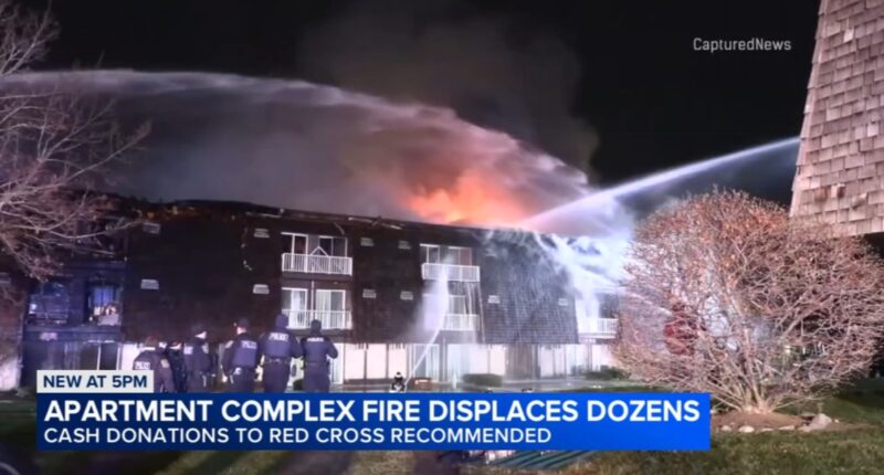 Carpentersville fire: Village redirecting donations to Red Cross after building fire at Meadowdale Apartments