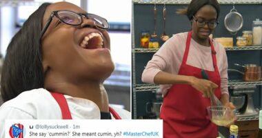 Celebrity MasterChef viewers are left in stitches over 'cumin'