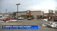 Chicago Burger King employee stabbed while telling customer to leave restaurant on West Irving Park Road, sources say