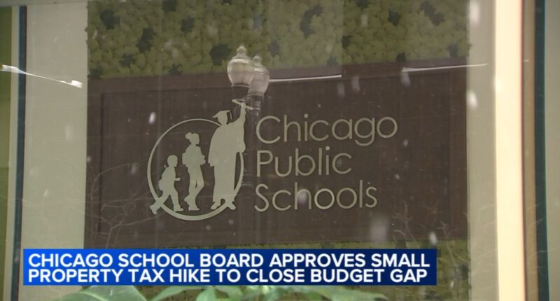 Chicago Public Schools Board approves property tax hike to close budget gap