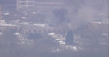 Chicago fire: Large fire breaks out in 8600 block of West Foster Avenue near O'Hare Airport, CFD says