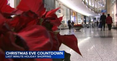 Christmas Eve 2025: Chicago holiday shopping on Magnificent Mile, Christkindlmarket packed