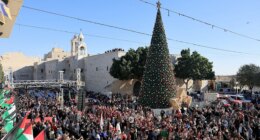 Christmas spirit returns to Jesus' birthplace after more than two years of war