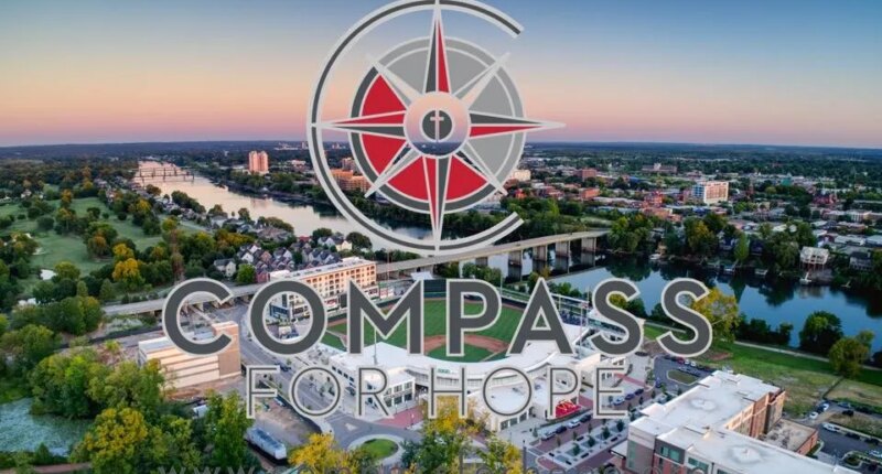 Compass for Hope Christmas Special Giveaway in JBA parking lot