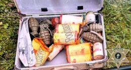 Contractors renovating Washington state home discover case of live military grenades packed with TNT