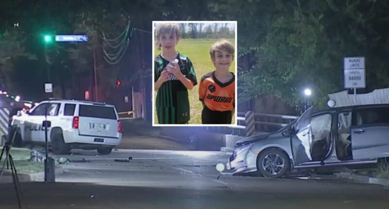 Cop arrested after crashing into car full of kids: Police