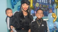 DIAMOND THROWS JOINT BIRTHDAY PARTY FOR HER TWO SONS