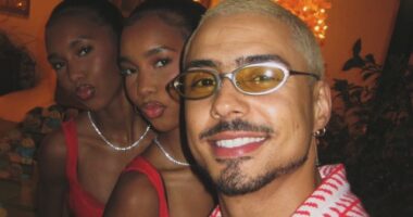 DIDDY'S TWIN DAUGHTERS JESSIE AND D’LILA STEP OUT TOGETHER AT STAR-STUDDED HOLIDAY PARTY