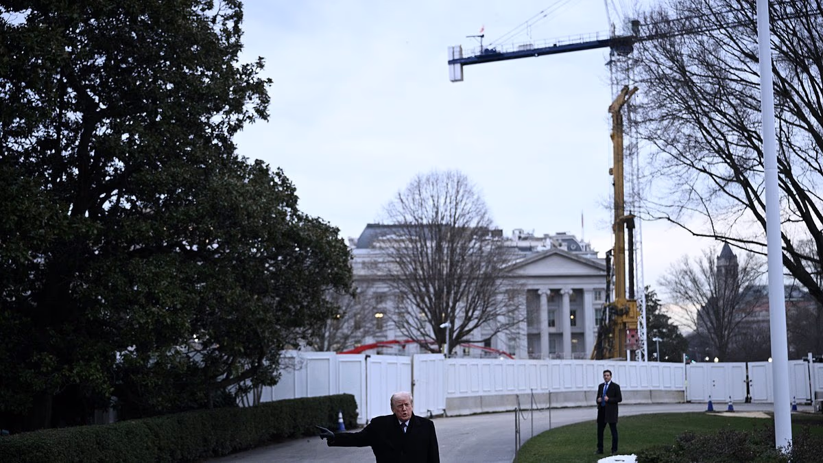 DOJ claims halting Trump's ballroom would be a national security risk