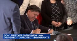 DOJ sues Illinois JB Pritzker, Attorney General Kwame Raoul over law protecting immigrants at courthouses, hospitals