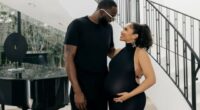 DRAYMOND GREEN AND HAZEL RENEE POSE FOR MATERNITY PHOTOS AHEAD OF BABY NO. 3