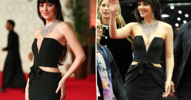 Dakota Johnson’s latest red carpet look proves pelvis cutouts are back